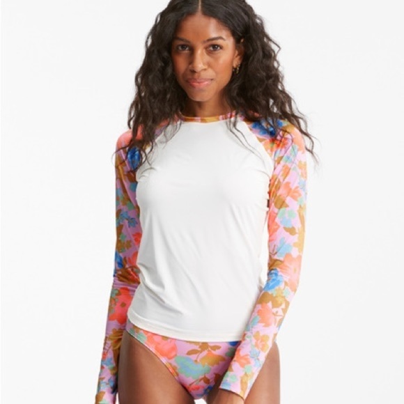 🔆BILLABONG🔆 PICK ME UP LONG SLEEVE RAS GUARD SUN SHIRT - Picture 8 of 12